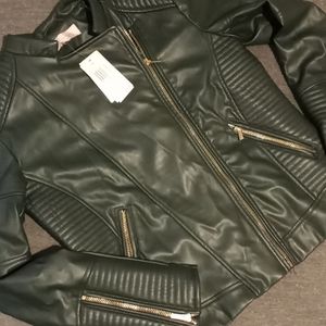 Leather jacket